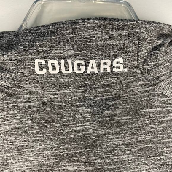 BYU Cougars Men's Champion Long Sleeve XL New Gray Quarter Zip Pullover Athletic - Picture 4 of 8